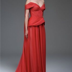 Eli The Label patent or prom dress